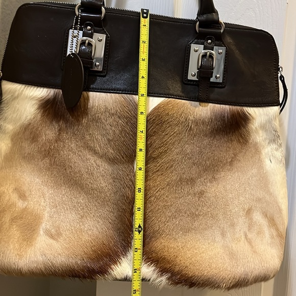 Wilsons Leather deerskin work bag with organizer pockets - Picture 7 of 9